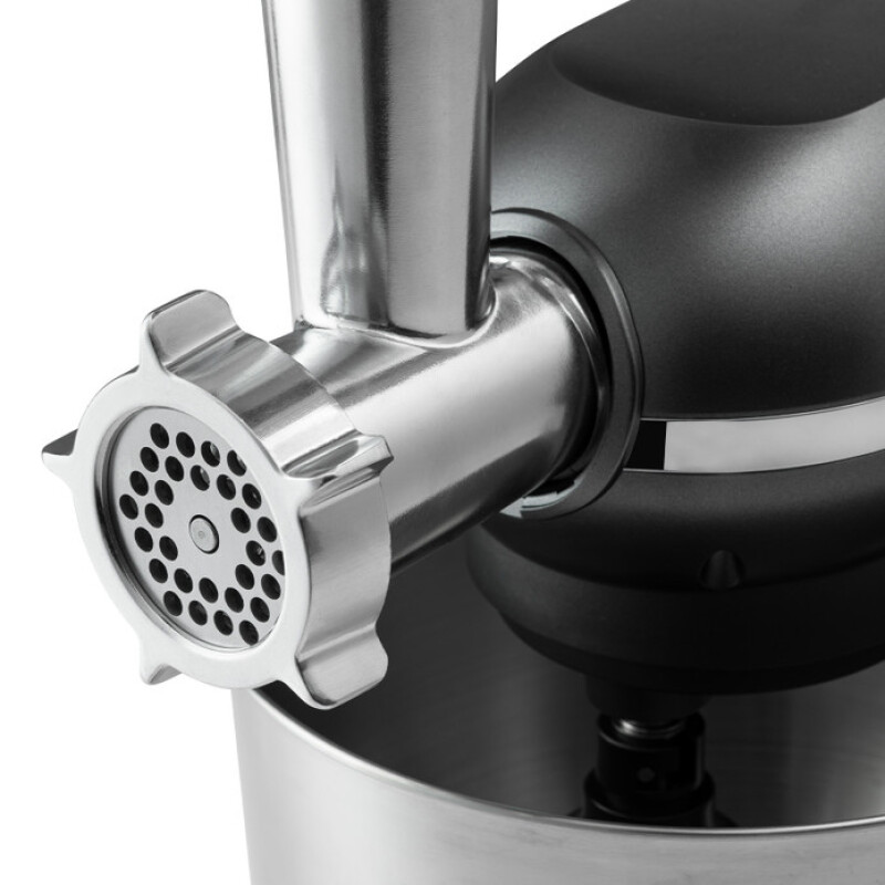 Emsan Bella Gusto Comfort Kıyma Çekme /Sucuk-Sosis/İçli Köfte Aparatlı Hamur Yoğurma Makinesi Gri 1300W 5,5L
