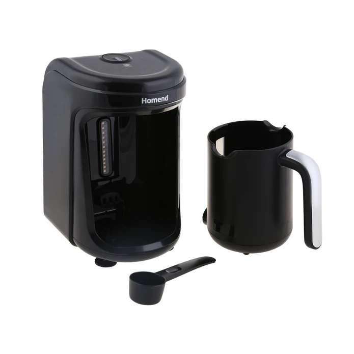 Homend Premium 4'lü Elektrikli Çeyiz Seti Tost, Kahve, Çay Makinesi ve Blender Seti Siyah