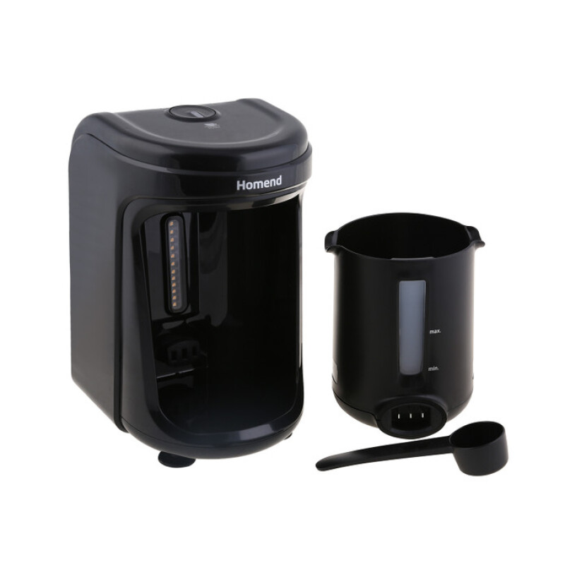 Homend Premium 4'lü Elektrikli Çeyiz Seti Tost, Kahve, Çay Makinesi ve Blender Seti Siyah