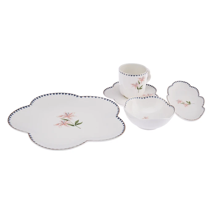 Emsan Yolanda Porselen 32 Parça 6 Kişilik Kahvaltı/Servis Takımı