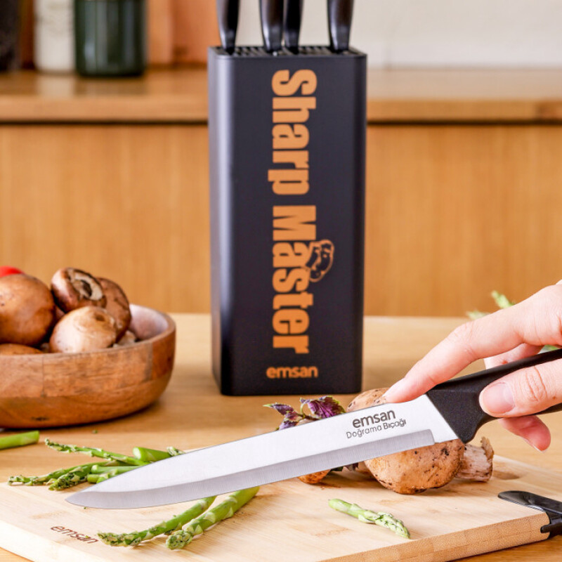 Emsan Sharp Master 6 Parça Bıçak Seti