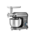 Emsan Bella Gusto Comfort Kıyma Çekme /Sucuk-Sosis/İçli Köfte Aparatlı Hamur Yoğurma Makinesi Gri 1300W 5,5L