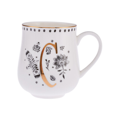 Emsan Artisan C Letter New Bone Kupa 220 ml