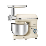 Emsan Bella Gusto Comfort Kıyma Çekme /Sucuk-Sosis/İçli Köfte Aparatlı Hamur Yoğurma Makinesi Krem 1300W 5,5L