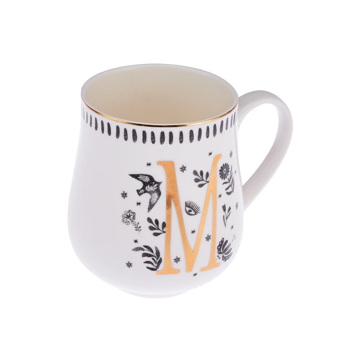Emsan Artisan M Letter New Bone Kupa 220 ml