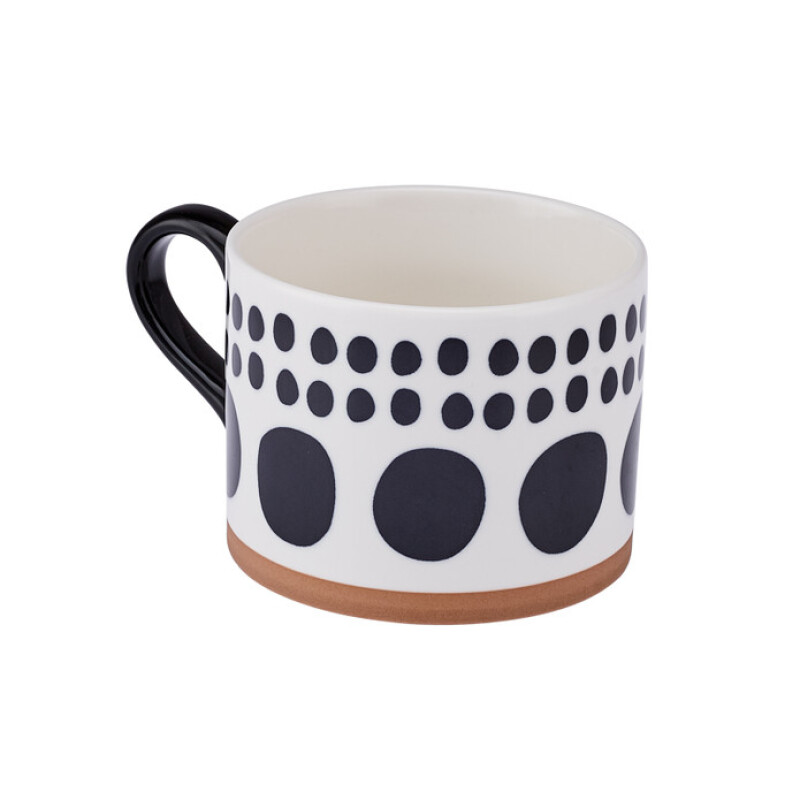 Emsan Simple Dots New Bone Kupa 410 ml