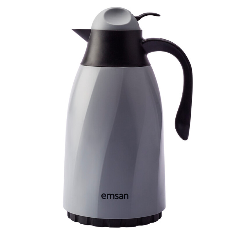 Emsan Sırça Termos 1,3 L Gri