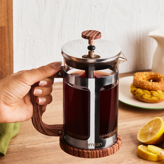 Emsan Naturel French Press 600 ml