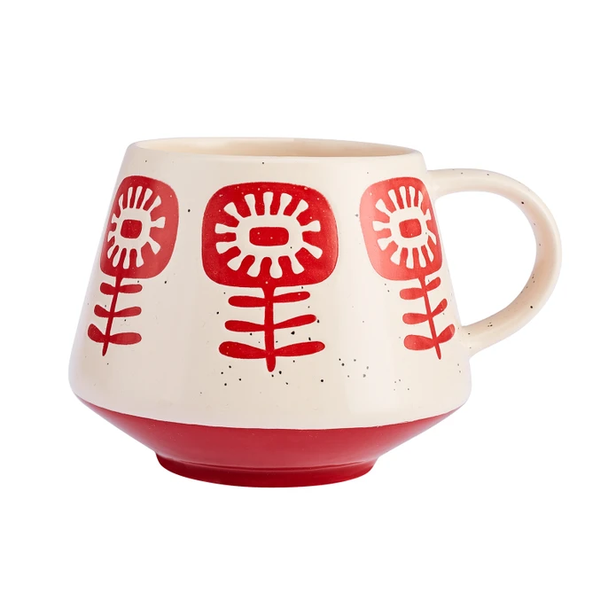 Emsan Ethnic Flower New Bone 480 ml Bordo