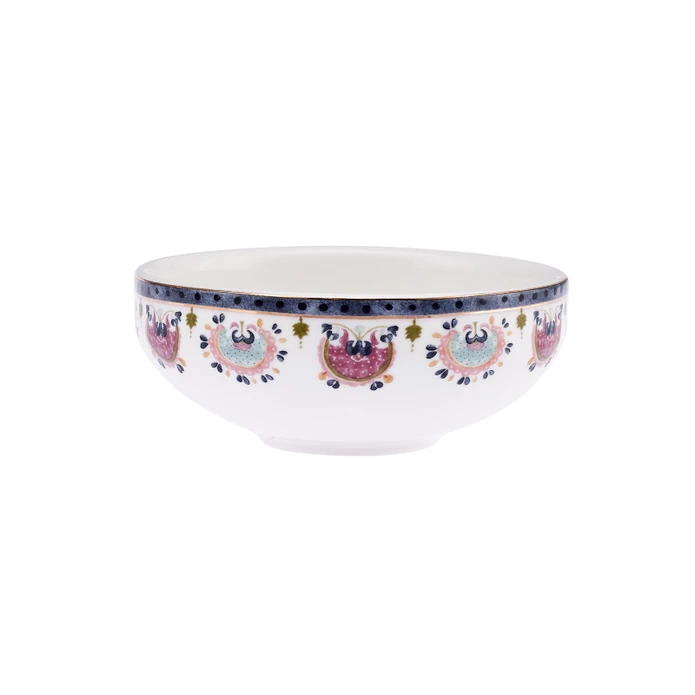 Emsan Ethnic Pink Porselen 32 Parça 6 Kişilik Kahvaltı/Servis Takımı