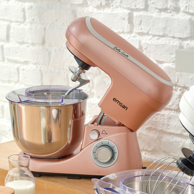 Emsan Bella Gusto Golden Pink Hamur Yoğurma Makinesi 1300W 5L