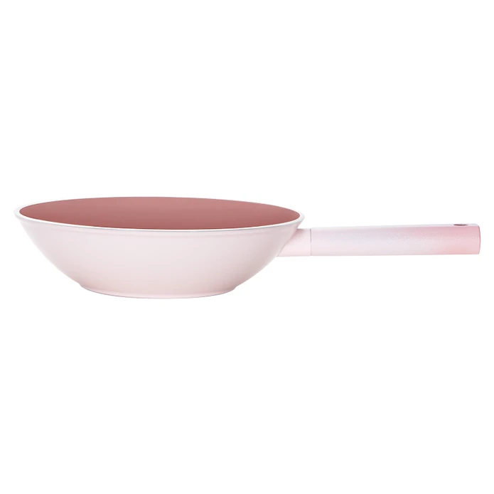 Emsan Swiss Crystal Wok Tava Pembe 28 cm