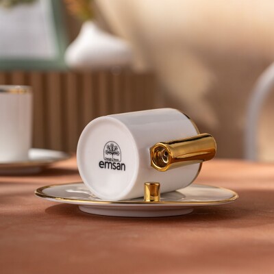 Emsan Modern 80 ml 6'lı Kahve Fincan Takımı