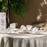 Emsan Laren 90 ml 6'lı Kahve Fincan Takımı