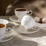 Emsan Laren 90 ml 6'lı Kahve Fincan Takımı