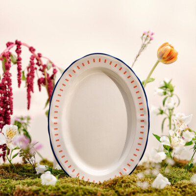 Emsan Hasbahçe Kayık Tabak 30 Cm