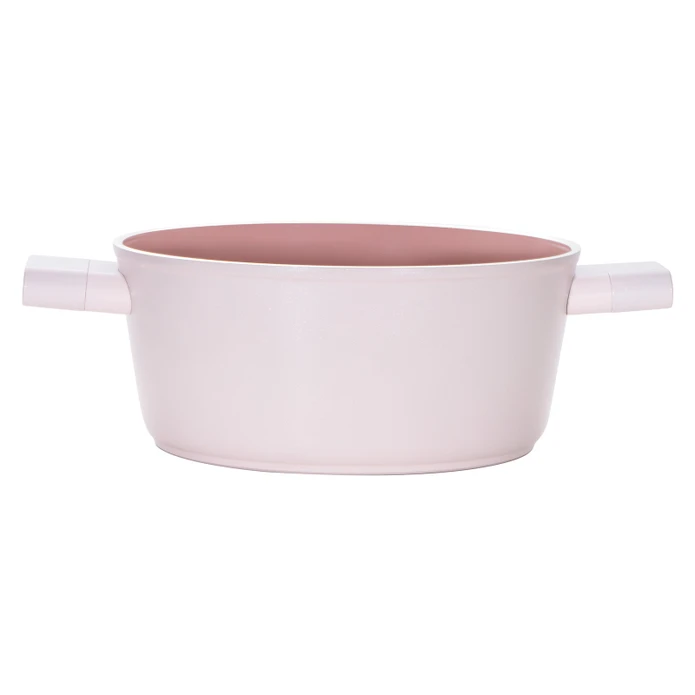 Emsan Swiss Crystal Derin Tencere Pembe 20 cm