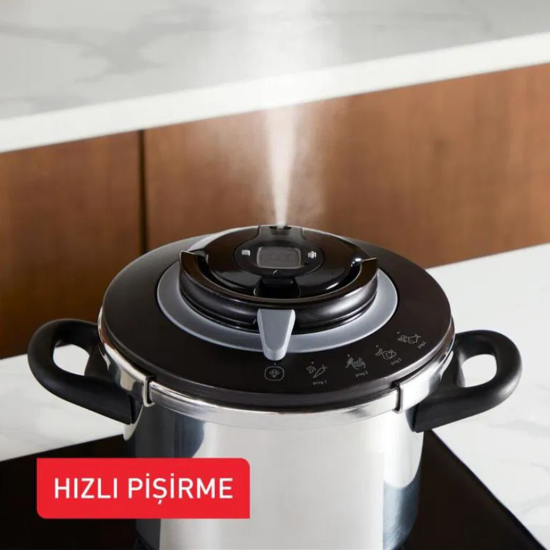 TEFAL Clipso+ Chef Düdüklü Tencere - 6L