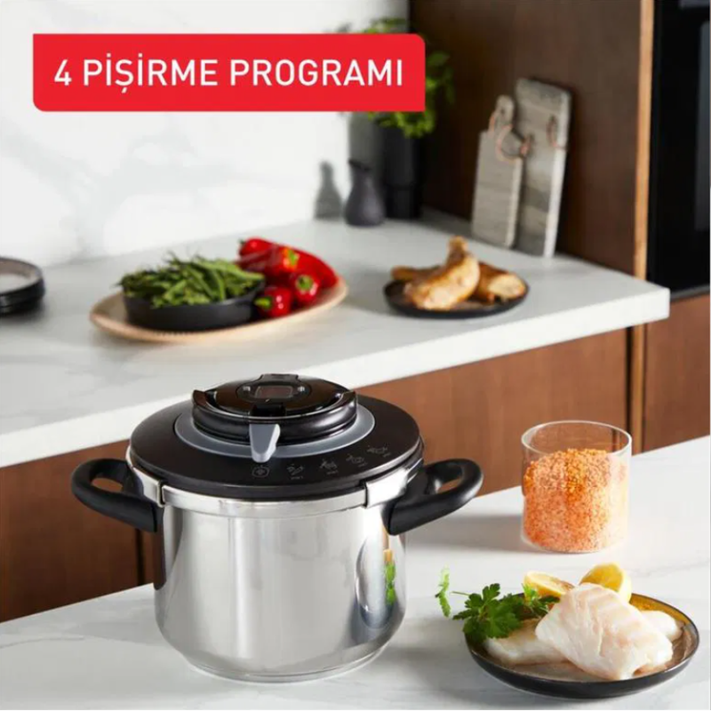 TEFAL Clipso+ Chef Düdüklü Tencere - 6L