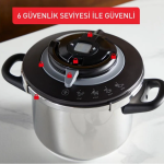 TEFAL Clipso+ Chef Düdüklü Tencere - 6L